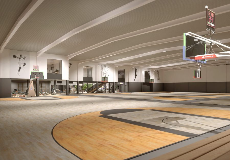 Acoustique maison du basket Saint-Priest