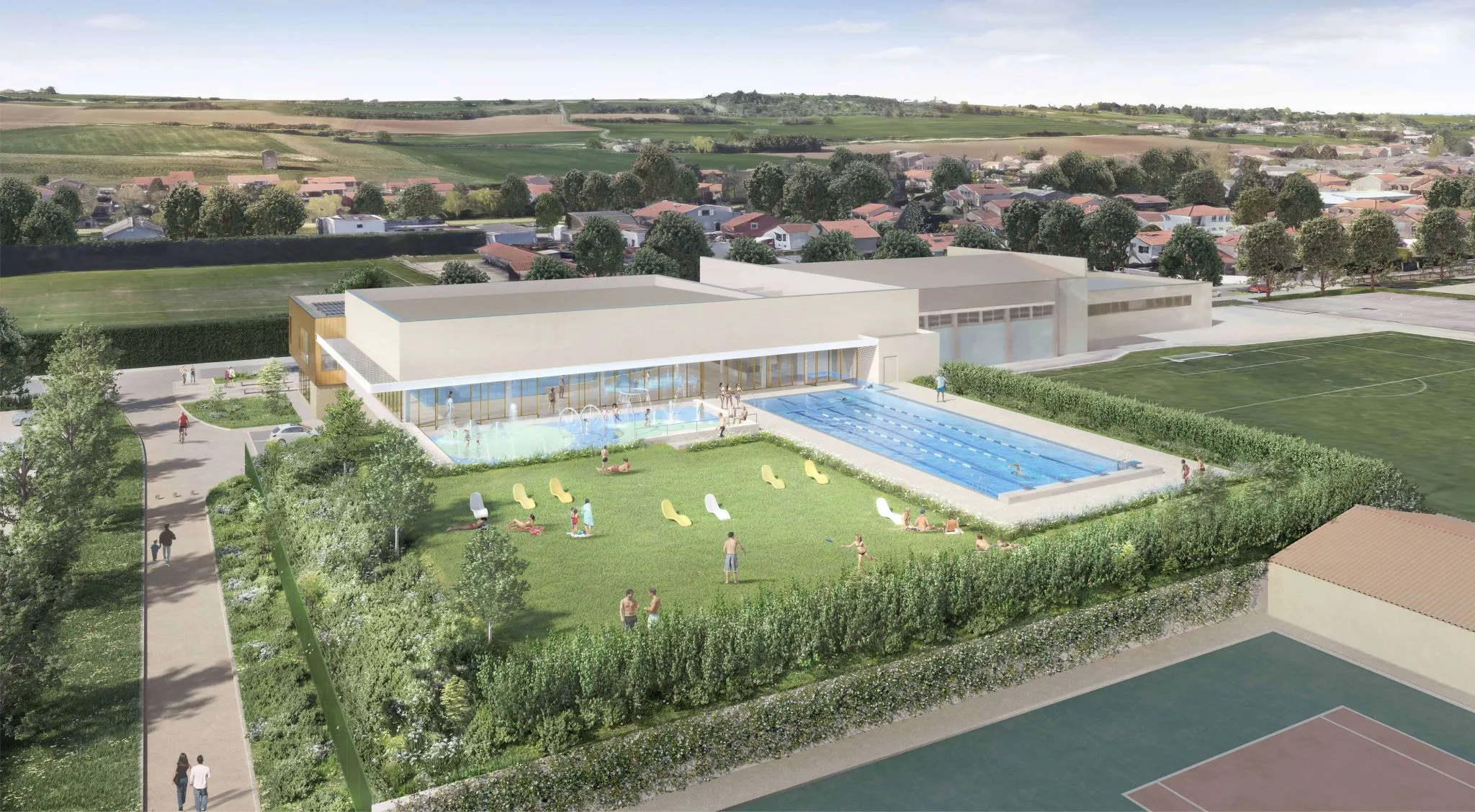 Piscine Saint-Symphorien-d'Ozon